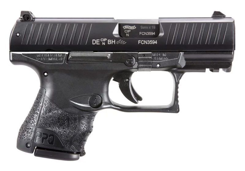 walther ppq m2 sc 9mm 3 5 10 15rd semi blk 2 mags