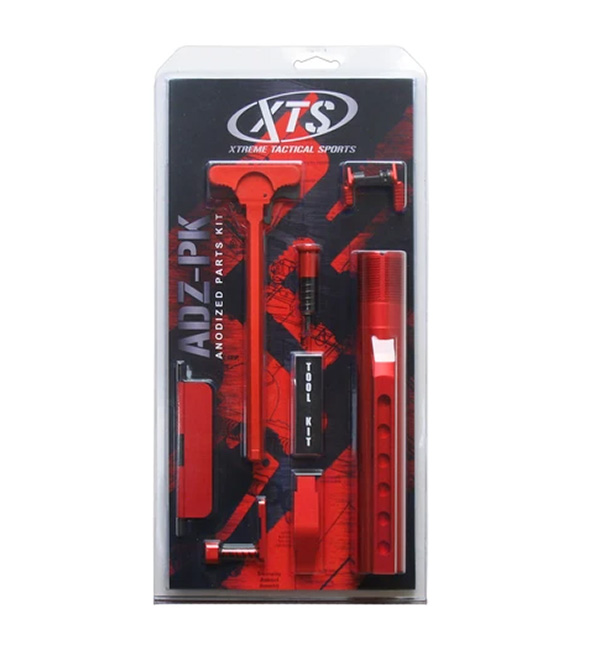 AR-15 - XTS ANODIZED PARTS KIT-RED / 905-018 - CBC Precision AR's.