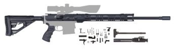 AR-10 Creedmoor Rifle Kit – 22″/ 6.5 Creedmoor / 1:8 / 15″ M-LOK Handguard / BCG / Charging Handle / Buttstock Kit / Linear Compensator / Ergo Grip / Lower Parts Kit